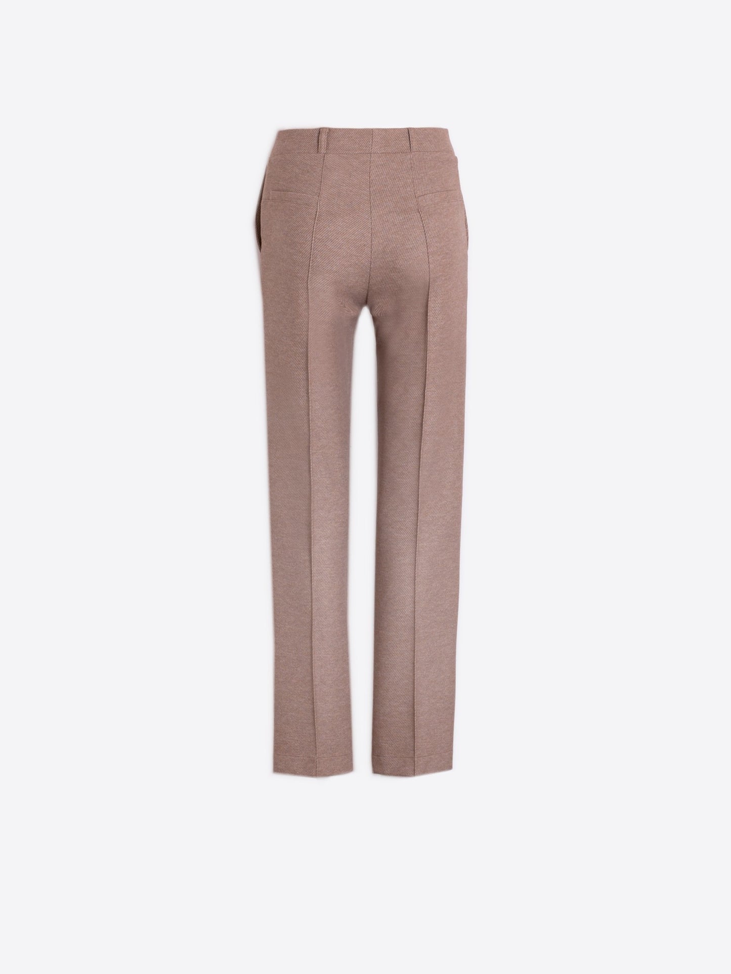 TROUSER CARLA PUNTO DIAGONAL BEIGE VILAGALLO
