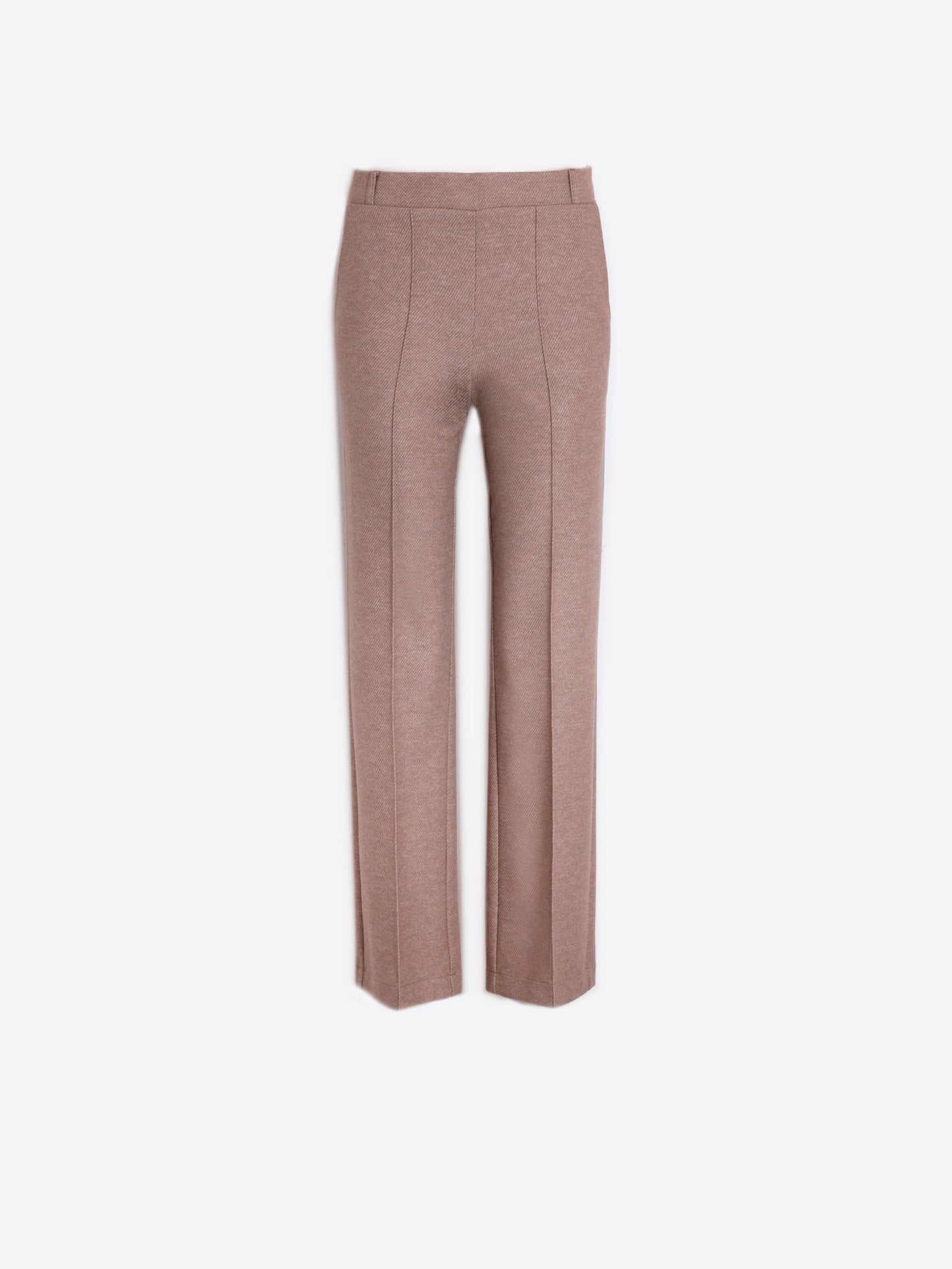 TROUSER CARLA PUNTO DIAGONAL BEIGE VILAGALLO