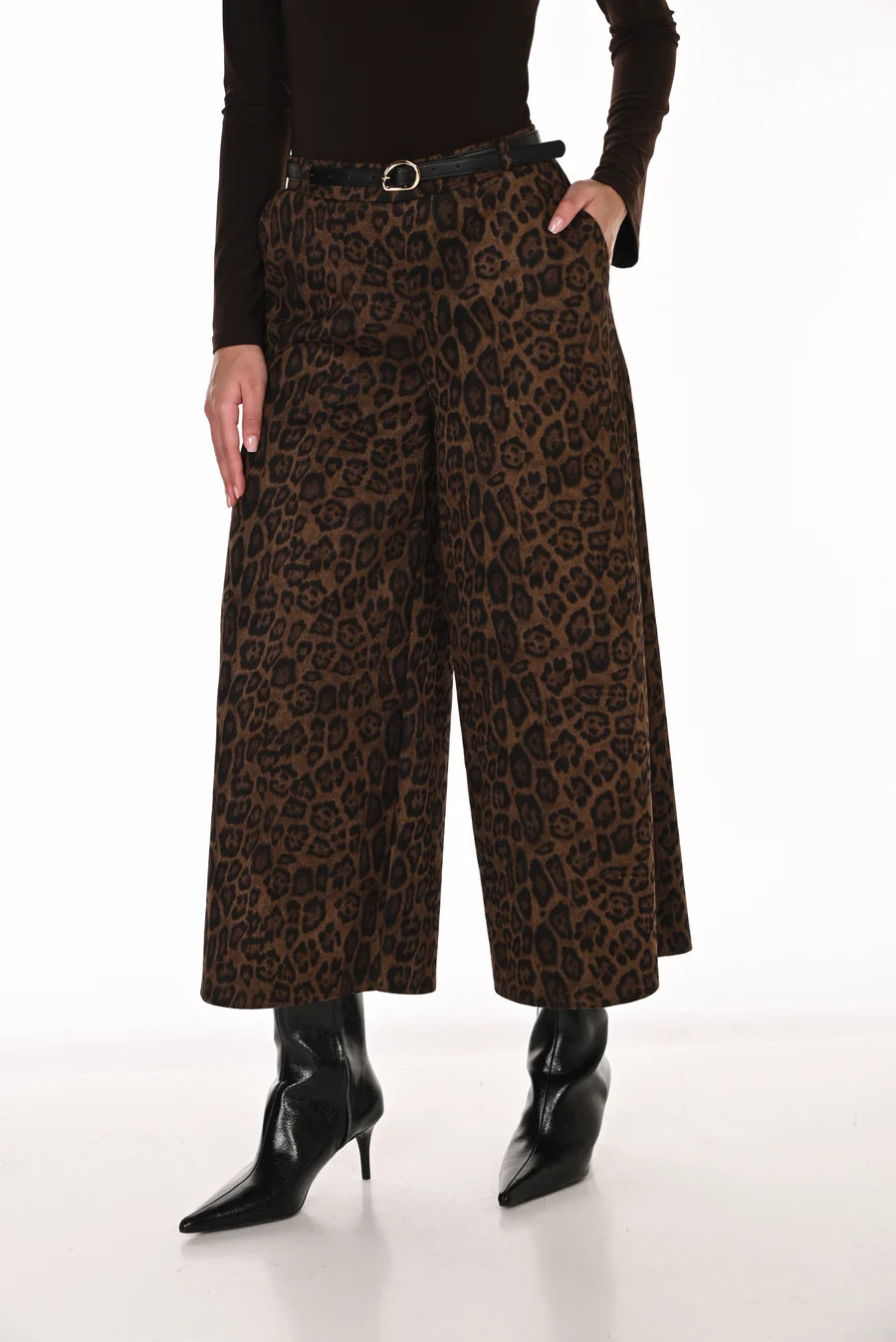 Frank Lyman 263188 Culottes - Leopard print