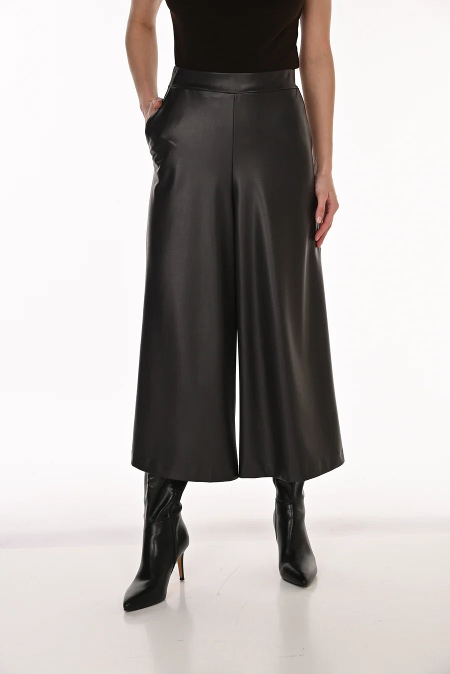 Frank Lyman 263269 Culottes - Chocolate