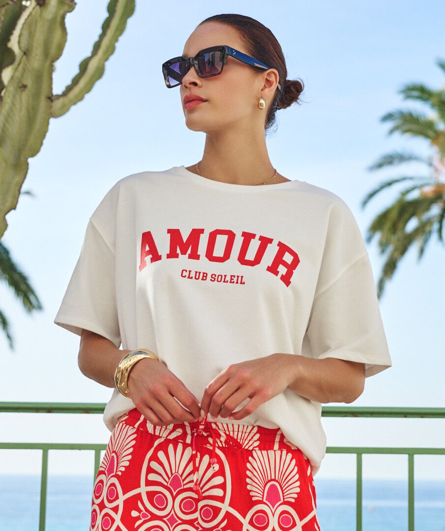 EsQualo T-shirt French Terry