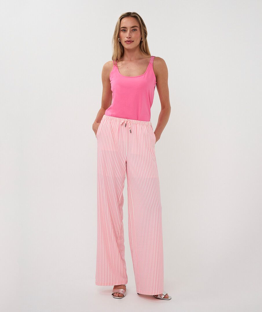 EsQualo Singlet lurex straps