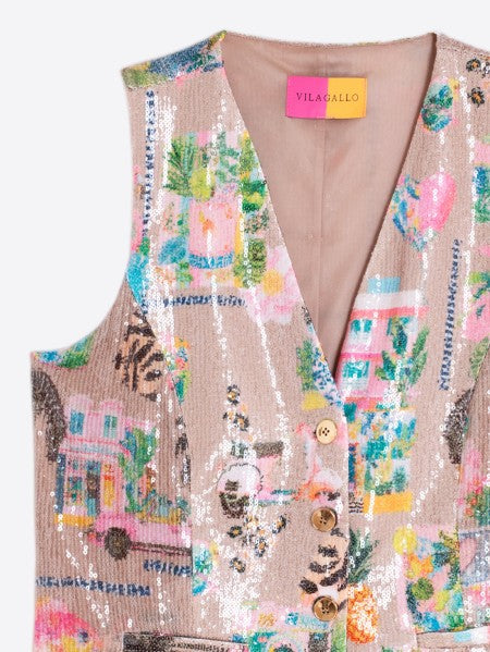 VILAGALLO 33564 - WHITE JACKET CAUTION