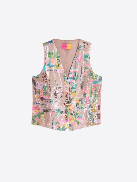 VILAGALLO 33564 - WHITE JACKET CAUTION